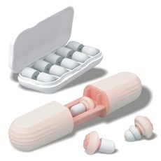 iMeBoBo 沉浸式3層櫻花耳塞 + 收納盒 + 替換塞 10個, 1組, 12個裝