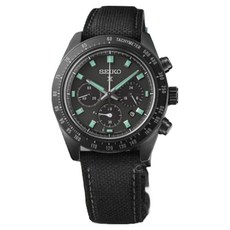 SEIKO 精工 Prospex SPEEDTIMER 黑潮夜視太陽能計時尼龍腕錶 SSC923P1/V192-0AH0C