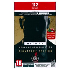 Nintendo 任天堂 SWITCH NS2 刺客任務:殺手世界 招牌版 Hitman:World Of Assassination Signature Edition 鑰匙卡 1個, 中英日文歐版