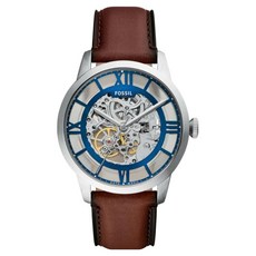 FOSSIL Townsman 摩登都會機械手錶 真皮錶帶 ME3267 44mm