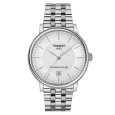 TISSOT 天梭 男款 卡森不銹鋼錶 T1224071103100 40mm