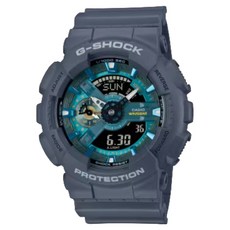 CASIO 卡西歐 綠洲湖泊運動雙顯錶 GA-110AS-2A