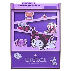 Sanrio 三麗鷗 酷洛米零錢分類收納盒 19.5 x 9 x 26.5cm, 1個, 劇院時光