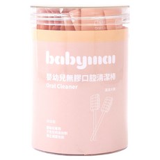 BABYMAI 寶寶買 無膠口腔清潔棒 標準大款, 1個, 30個裝, 白色