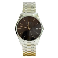 Calvin Klein 凱文克萊 Time系列 男錶 不鏽鋼錶殼/鍊帶