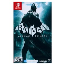 Nintendo 任天堂 SWITCH 蝙蝠俠:阿卡漢三部曲 Batman:Arkham Trilogy 英日文美版 單一商品