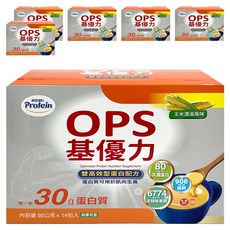 Protein 諾亞普羅丁 OPS基優力 玉米濃湯風味 14包, 700g, 6個