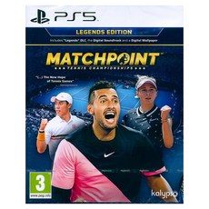 PlayStation PS5 決勝點 : 網球冠軍賽 傳奇版 Matchpoint Tennis Championships, 中英文歐版