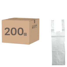 冠綸 背心提袋系列 袋裝款 2杯加大, 200個
