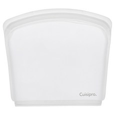 Cuisipro. 白金矽膠密封食物袋 2L 白色, 食物袋, 1組