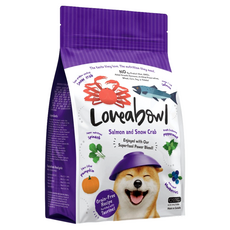 Loveabowl 囍碗 全齡犬用 天然無穀系列 犬乾糧 LBD3, 鮭魚雪蟹, 250g, 1包