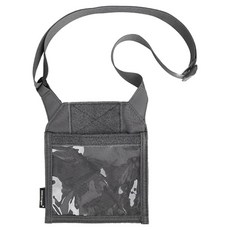 Emerson Gear 掛頸式護照多功能旅行錢包 狼灰色, 灰色