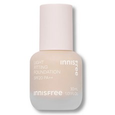 INNISFREE 台灣公司貨 輕薄透服貼粉底液 SPF20 PA++ 30ml, 1個, 21N