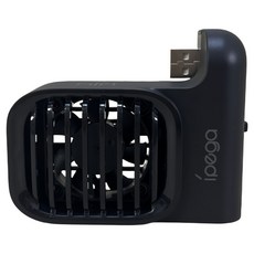 ipega 派鯊魚 底座小風扇 SWITCH2適用, PG-SW2206, 黑色, 1個