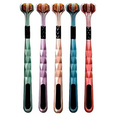 MACH V型3面牙刷組, 1套, 5入