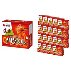 NONGSHIM 農心 生生 扁平辣炒年糕麵, 258g, 20個