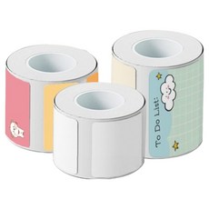 NIIMBOT 標籤機專用 B系列 標籤紙 3種 B型, 1套