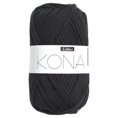 Linea KONA 編織線, 黑色, 1個