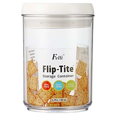 Felli 飛綠 易百拉圓密封罐 750ml, 1個, 容器 + 蓋子
