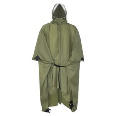 CLS 三合一多功能天幕雨衣 綠色, 1個