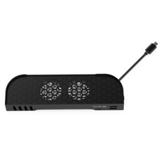 DOBE Switch2 風扇底座, 黑色, 1個, TNS-31111