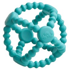 itzy ritzy 矽膠固齒咬咬球, 固齒咬咬球, 湖水藍, 1個