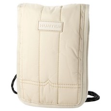 HUNTER BOOTS 橡膠感尼龍空氣手機包 UBP1164KBM-WHW, 白色, 1個