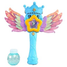 kidmate 孩子王 魔法皇冠多孔泡泡棒, 顏色隨機, 1個