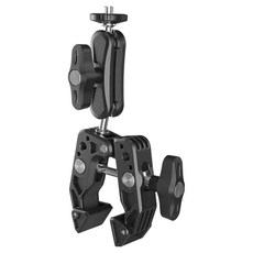 圓形簡約高級相機夾具 黑色 210 x 65 x 30 mm, 1個, 單一商品