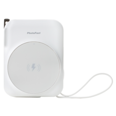 PhotoFast 銀箭資訊 AllDay充 多功能行動電源 10000mAh Type-C 1個, 白色, MUTICHARGETHIRD
