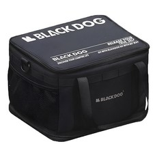 BLACK DOG 黑狗 集野 戰術收納包/露營裝備收納袋/工具包/整理箱 15L, 夜幕黑, 1個, 6層