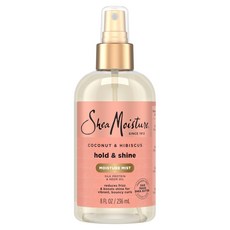 Shea Moisture 椰子與木槿花亮澤定型噴霧, 1個, 237ml