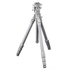 Leofoto 徠圖 公司貨 碳纖維三腳架 銀色 含雲台 附收納包, 1個, LG-284C + LH-36R