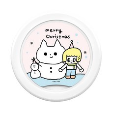 OVERDIGI 雙磁吸輕薄手機支架 MORITA CHEN 陳森田聯名款, 聖誕雪人, 1個