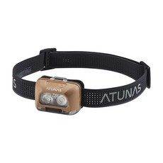 ATUNAS 歐都納 星光輕量防水頭燈 A1LIGZ01N, 沙漠棕, 1個