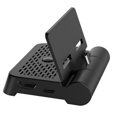 DOBE Switch2/Switch折疊電視投影轉接器, 黑色, 1個, TNS-19027B