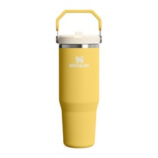 STANLEY 經典系列 IceFlow 手提吸管杯 2.0, 金盞黃, 1個, 880ml