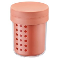 LocknLock 樂扣樂扣 To-go 優格&水果杯 600ml + 叉匙組, 黃紅色, 1套