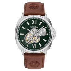 Timberland 男士 WILLISTON 皮革休閒時尚防水旋鈕夜光手錶 TDWGE008250