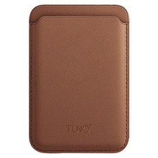 TUNO 圖諾 磁吸卡包 TUNO0022-02, 棕色, 1個