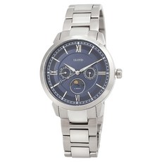 Lloyd 男士 Elmate Moon Phase 經典金屬手錶 LL1M18470C