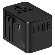 DTAudio 70W 5 Port 萬國 旅行充電器 GaN 黑色 GA-NPD70