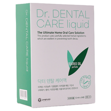 Dr. Dental Care 液體便攜式除口臭一次性漱口水 24入, 1個, 288ml