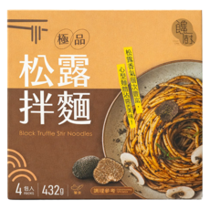 CHAN CHU 饞廚 乾拌麵 極品松露 108g 4個裝, 1盒