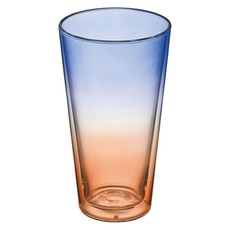HARIO 好璃奧 雙層玻璃杯 DWG-500-SUN 500ml, 日出配色, 1個