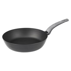 Corelle Brands 康寧餐具 WORLD KITCHEN 平煎拿鐵鍋 台灣製 黑色, 1個, 24cm