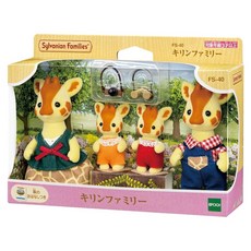 EPOCH Sylvanian Families 森林家族 長頸鹿家庭組 EP14663, 1個