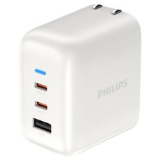 PHILIPS 飛利浦 70W 2C1A 旅充 充電器 PD 白色 DLP6547CW 1年保固