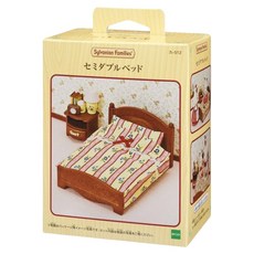EPOCH Sylvanian Families 森林家族 雙人床組 EP25820, 1個