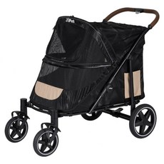JoPet 寵物推車 Cabrio小敞篷 HB02, 黑色, 1個
